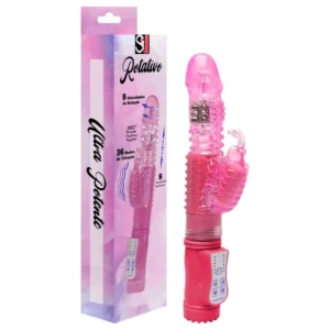 Vibrador Jack Rabbit Vai E Vem 36 Vibrações Rosa