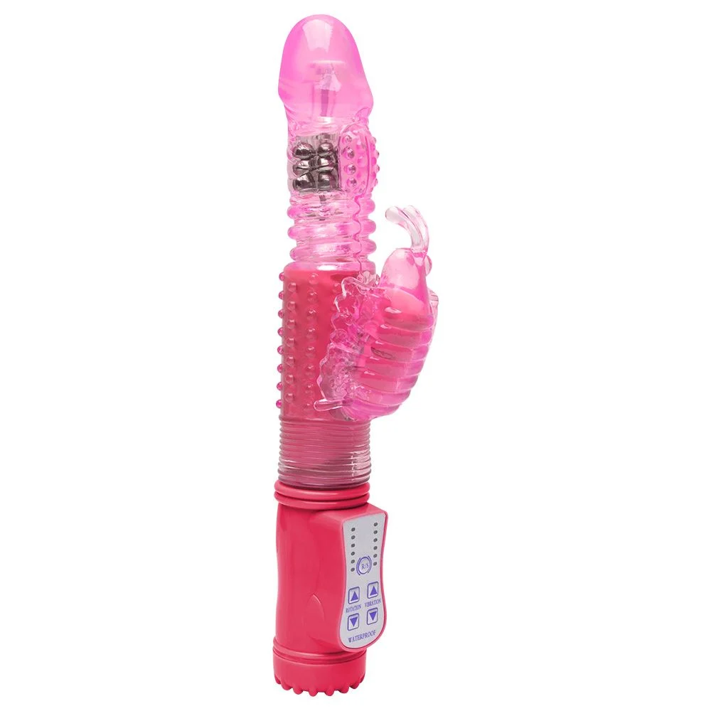 Vibrador Jack Rabbit Vai E Vem 36 Vibrações Rosa - Imagem 2
