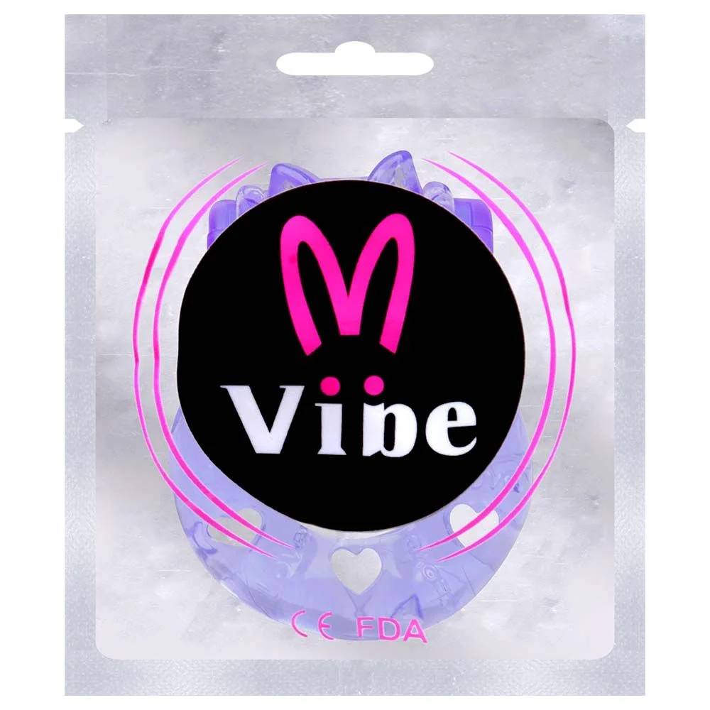 Anel Peniano Vibrador Bichinhos ROXO - Imagem 3