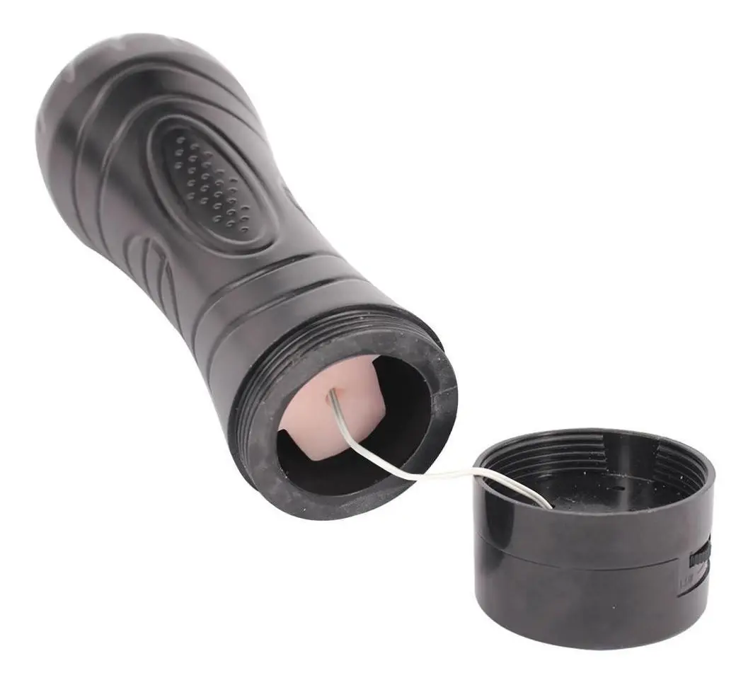 Masturbador Vagina Formato Lanterna com Vibro - Imagem 8